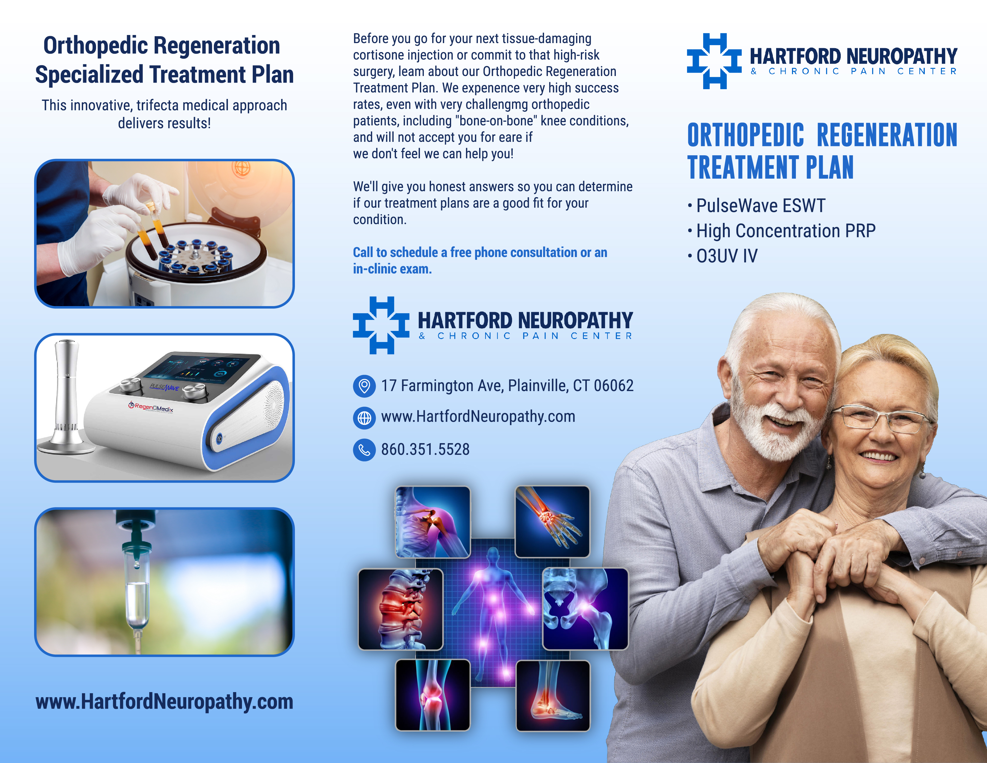 Photo of front cover of our Trifecta treatment